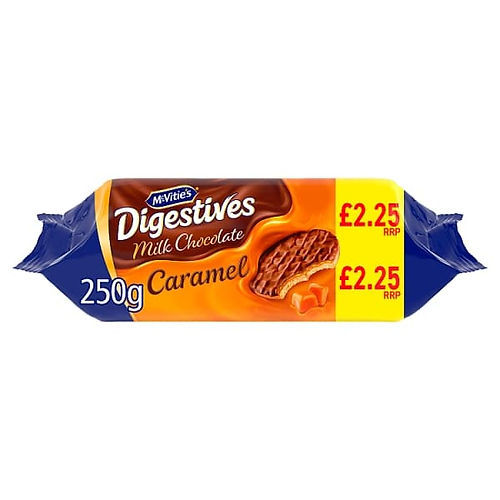 McVities Milk Choc Caramel Digestives - 15 x 250g
