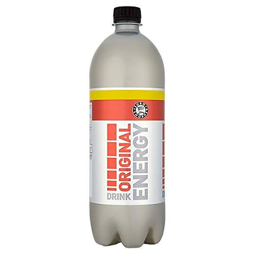 Euro Shopper Energy Drink - 12 x 1 Litre Jumbo