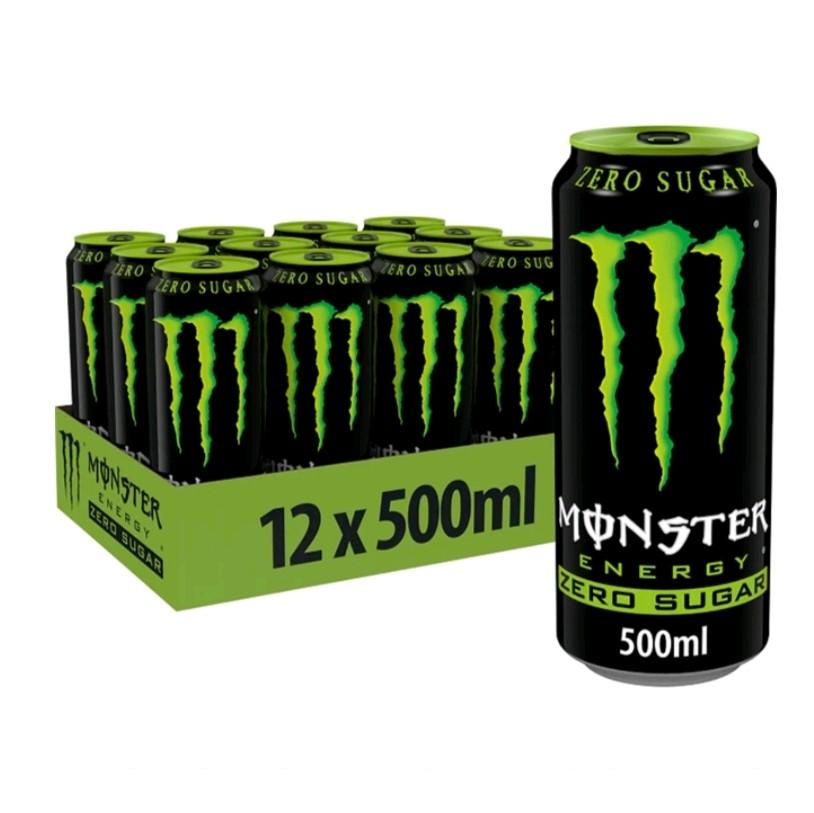 Monster Energy Zero Sugar 12x500ml cans