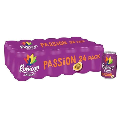 Rubicon Sparkling Passion - 24 x 330ml Cans