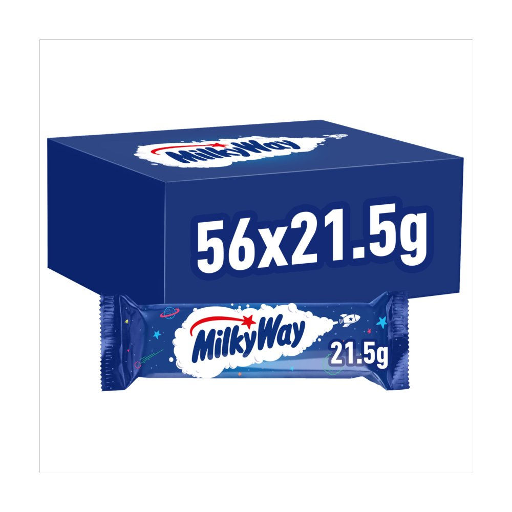 Milky Way Chocolate Bar - 56 x 21.5g Packs
