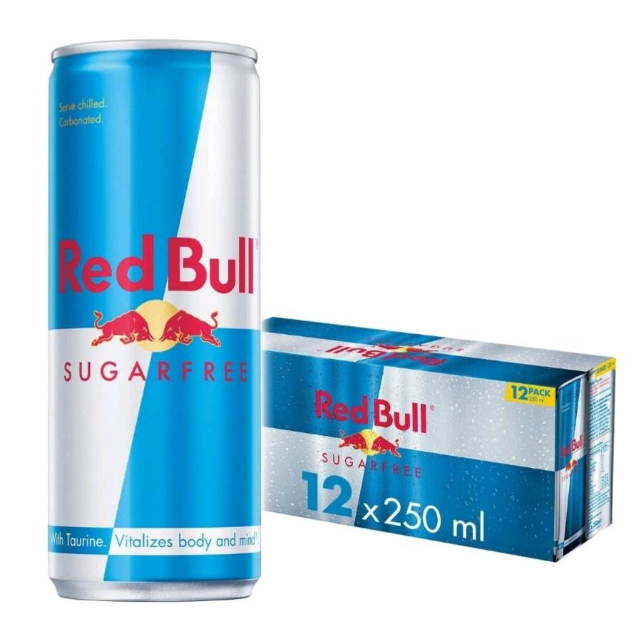 Red Bull Sugarfree 12 x 250ml cans