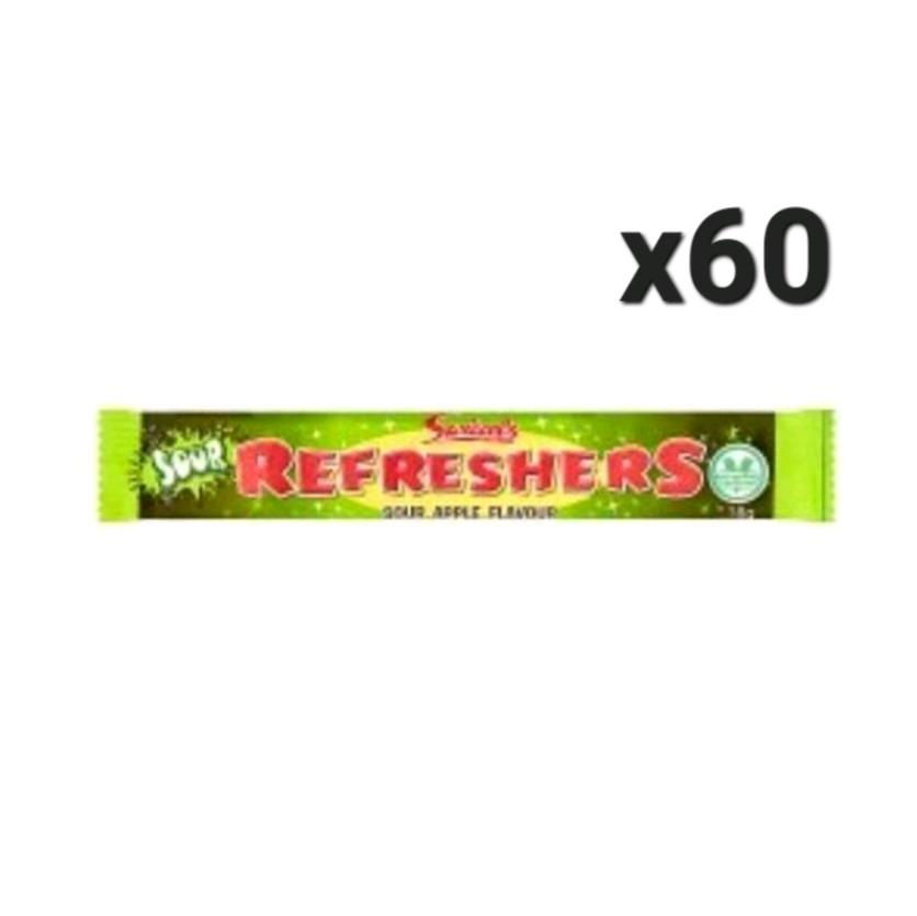 Swizzels Refresher Sour Apple Chewbar - 60 x 18g