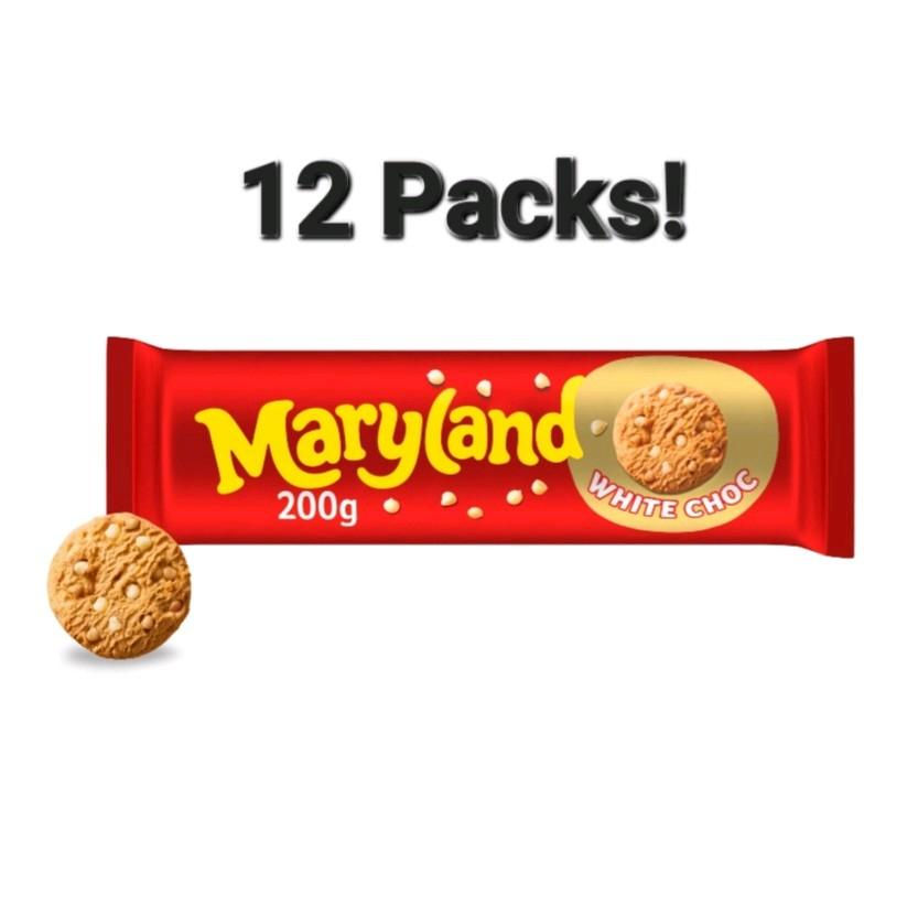 Maryland Choc Chip Cookies - 12 x 200g Packs