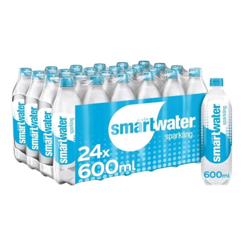 24x 600ml Smartwater bottles