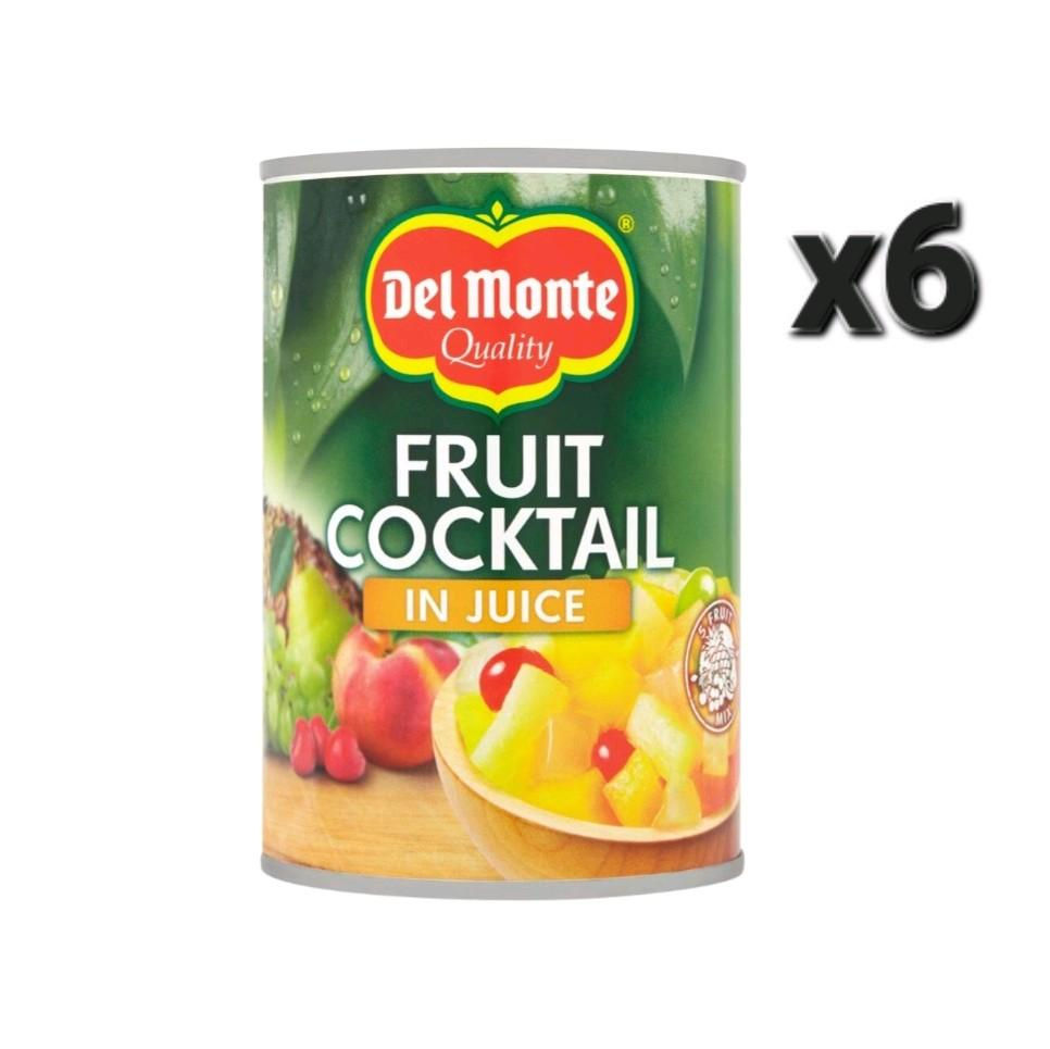 Del Monte Fruit Cocktail in juice, 6 cans