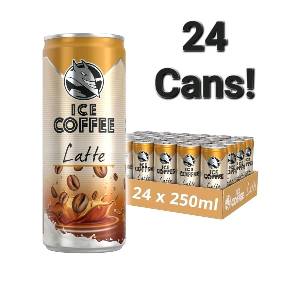 24 Ice Coffee Latte cans, 250ml each