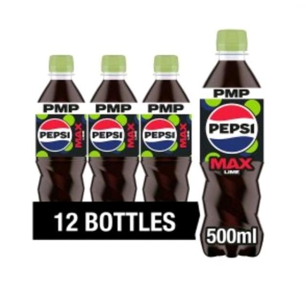 Pepsi Max 12-pack 500ml bottles