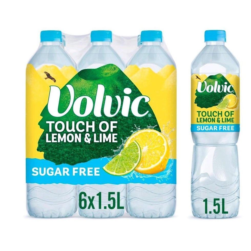 Volvic Touch of Lemon & Lime Sugar Free 6x1.5L