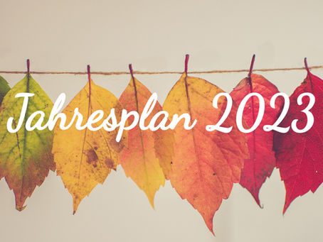 Jahresplan 2023