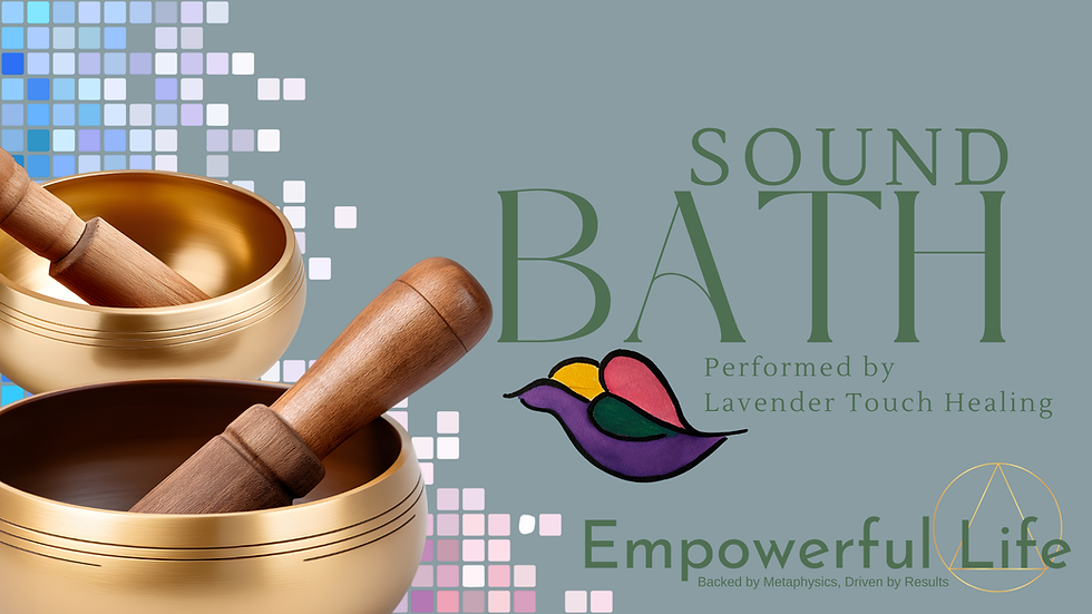 Sound Bath Recharge Evening