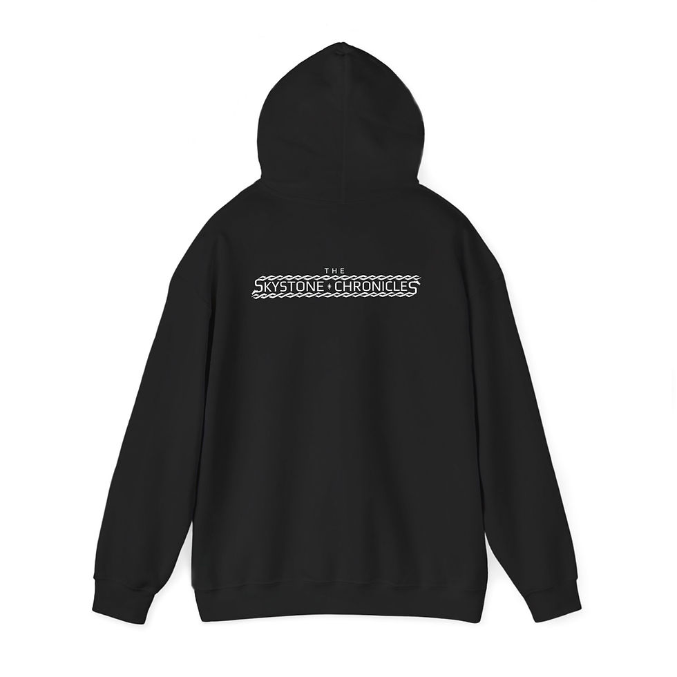 Thumbnail: Skystone Chronicles Wyvern Crest Unisex Hoodie