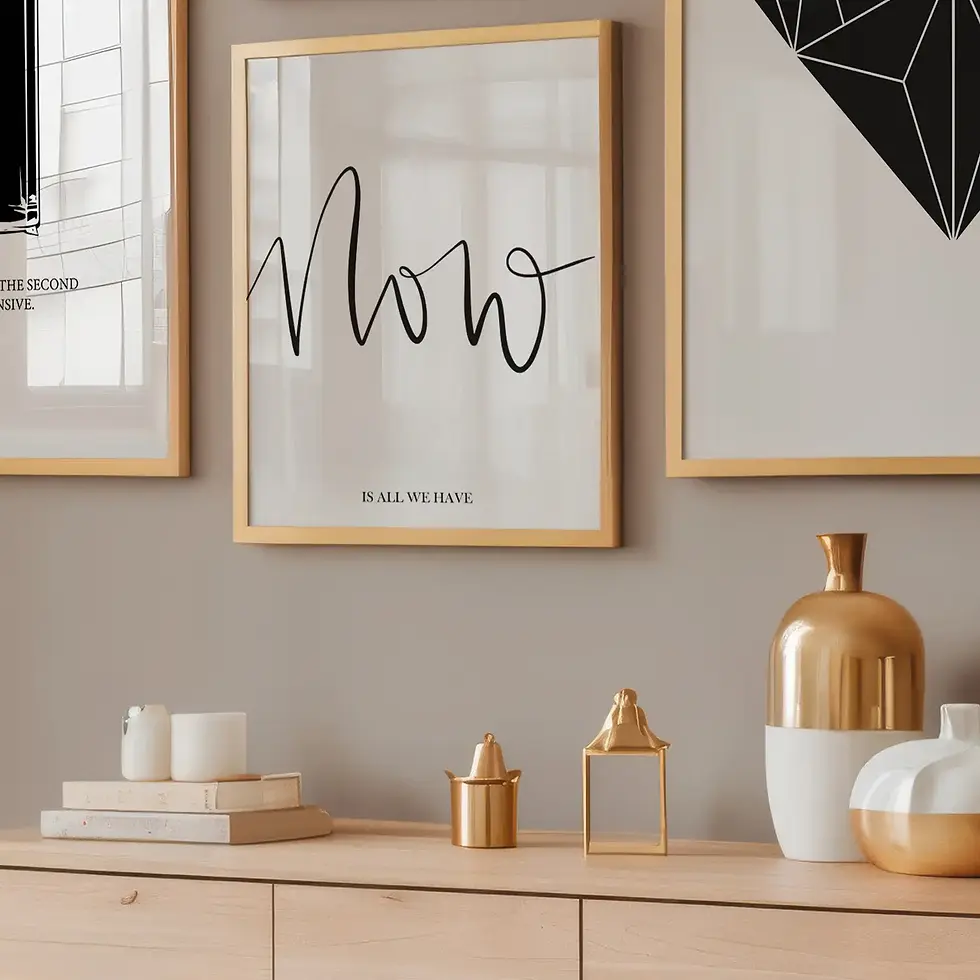Now is all we have, Poster von Tales by Jen