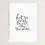 Miniaturbild: Let go and trust the universe, Art Print von Tales by Jen