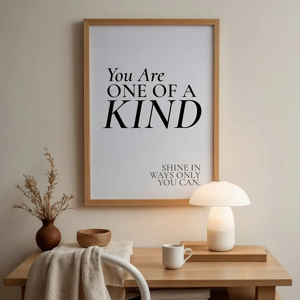 Miniaturbild: One of a kind, Download Poster von Tales by Jen