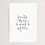Miniaturbild: Smile big laugh often, Art Print von Tales by Jen