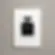 Black Parfum Bottle, Poster