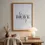 Miniaturbild: Be brave, Wandbild von Tales by Jen