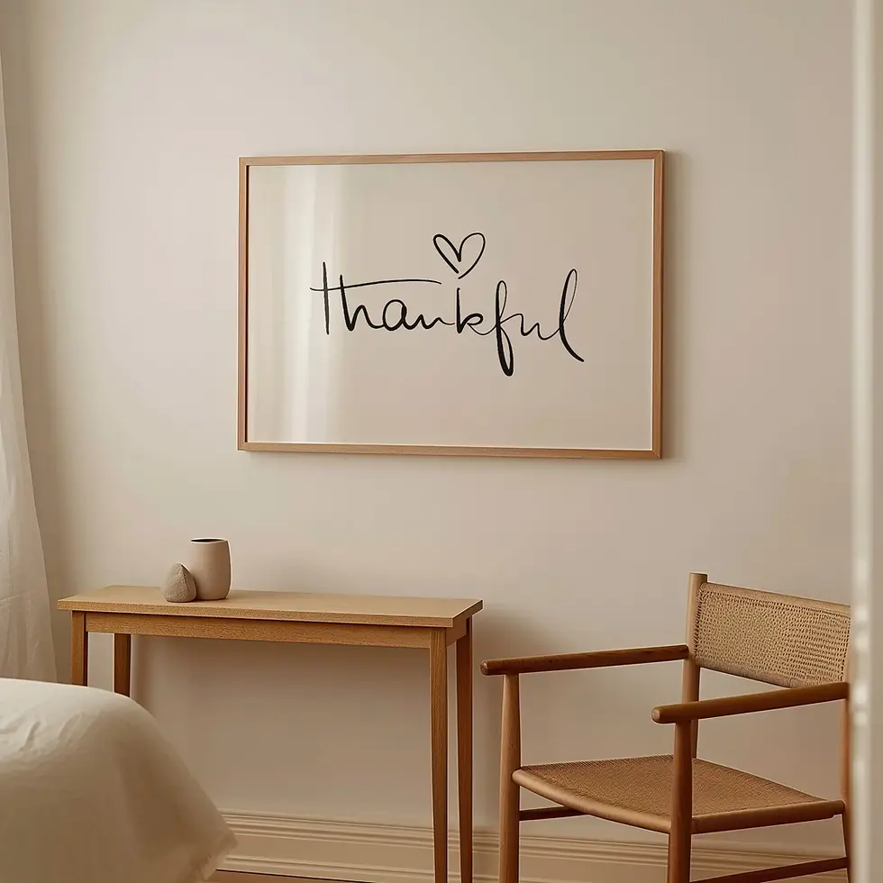 Miniaturbild: Thankful, Poster von Tales by Jen