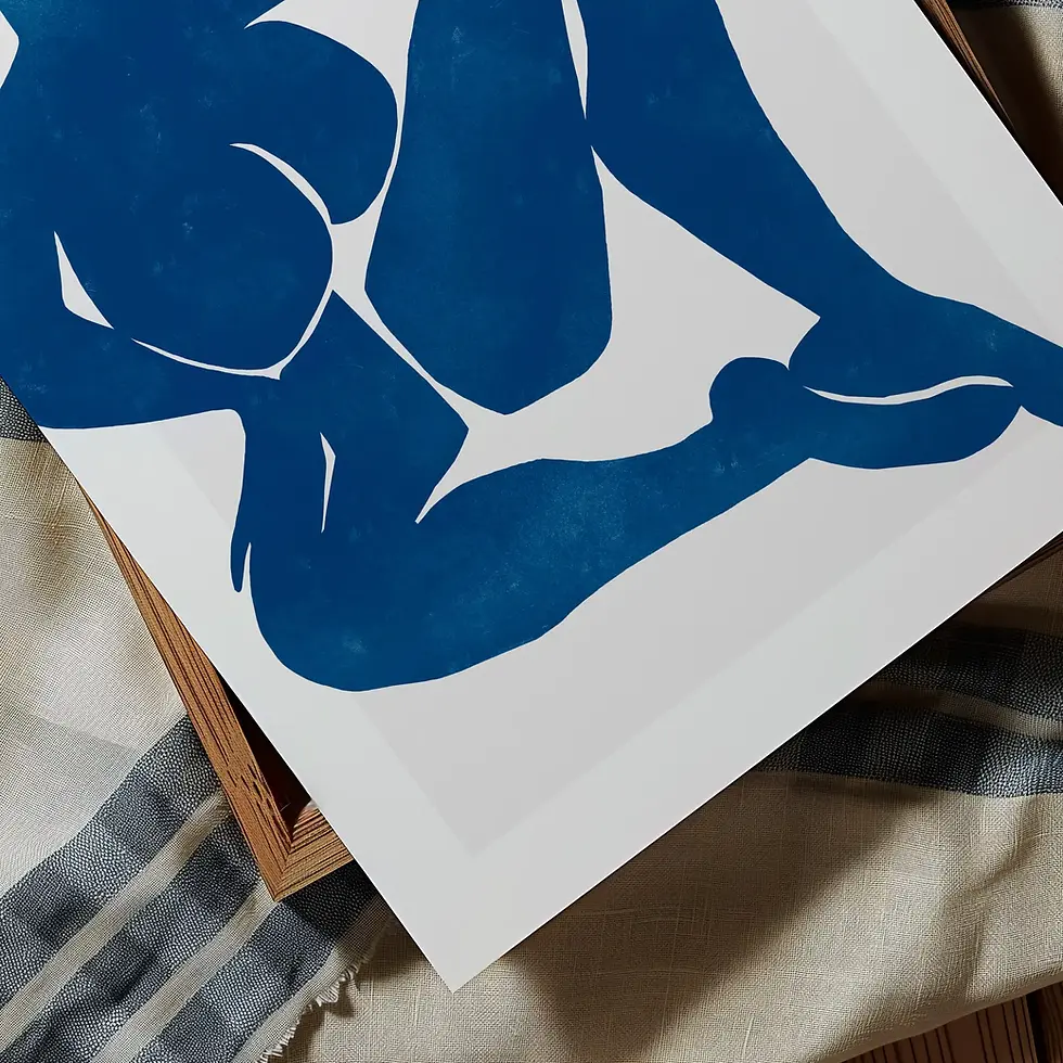 Miniaturbild: Blue Woman, Download Poster von Tales by Jen