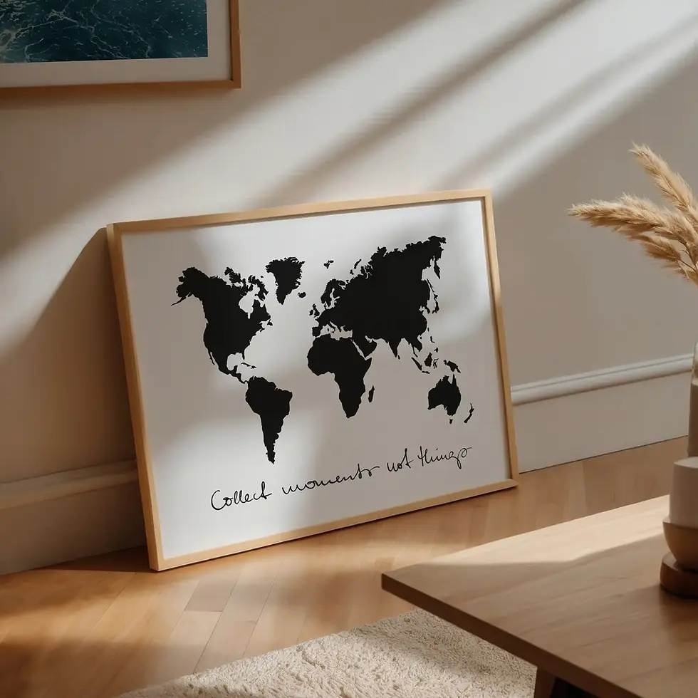 Collect moments not things, Poster von Tales by Jen