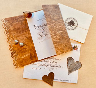 Rustic Wedding Invite
