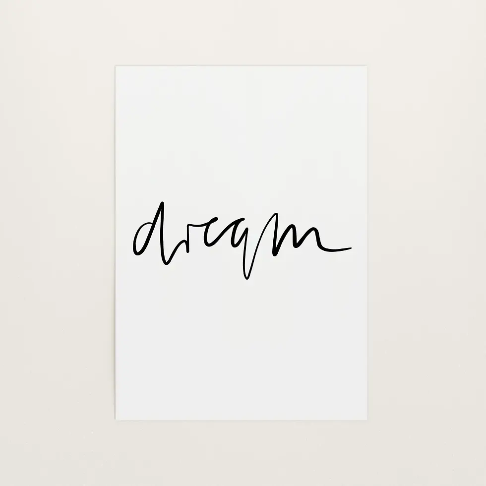 Dream, Art Print von Tales by Jen