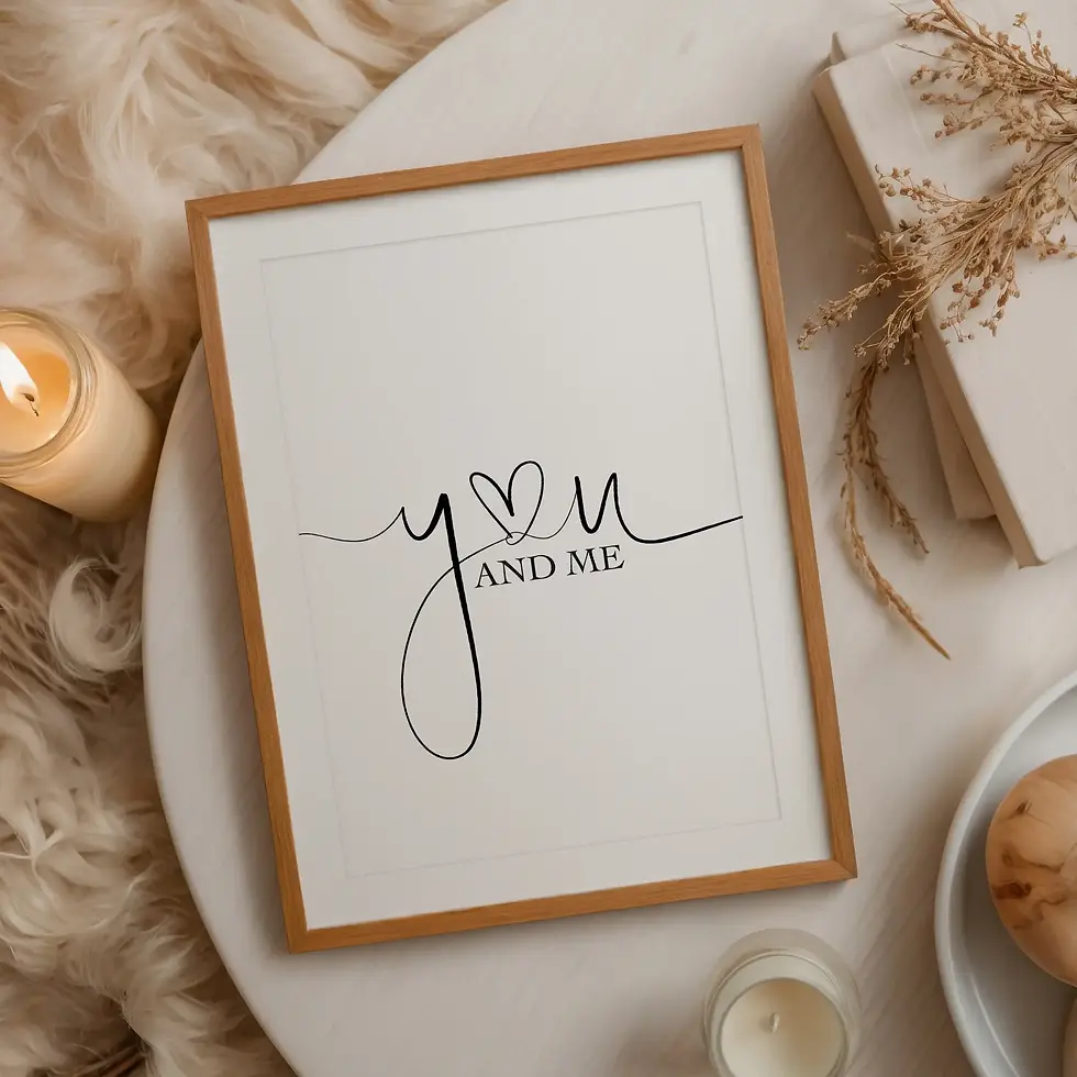 Miniaturbild: You and me, Plakat von Tales by Jen