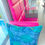 Thumbnail: Decorative cushion in colorful African Wax fabrics - Tié-Tié