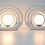 Thumbnail: Pair of Mid Century Circular Table Lamps circa20c dallas pair