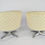 Thumbnail: Ward bennett Style Swivel Lounge Chairs circa20c Mid century Modern Back View 2