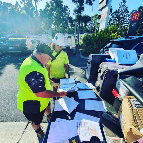 Rize Reinforcements supporting tradies getting their certificate 3 in Steel Fixing works 