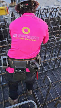 Rize Reinforcements, pink work High Vis Shirts 