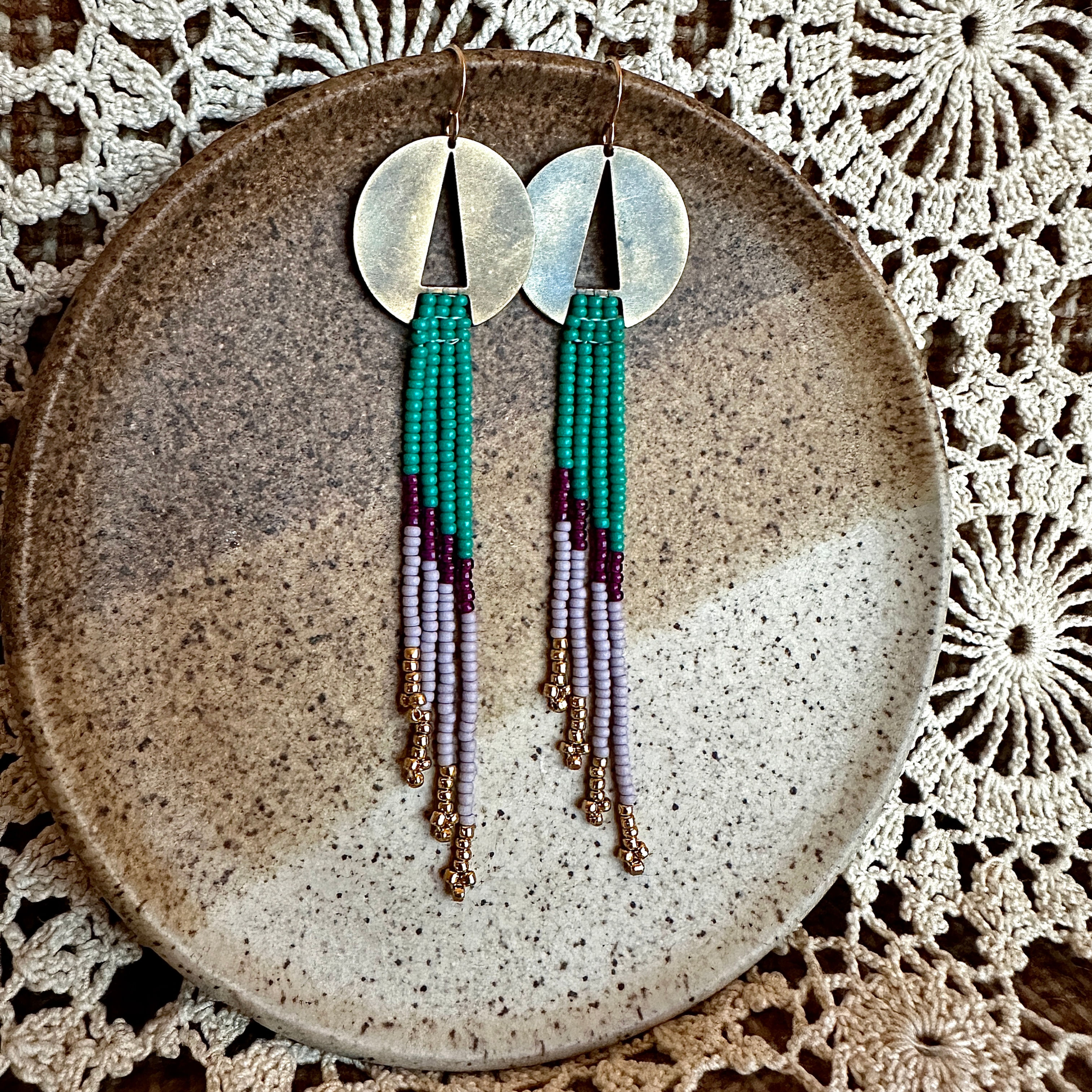 Mono Fringe Earrings