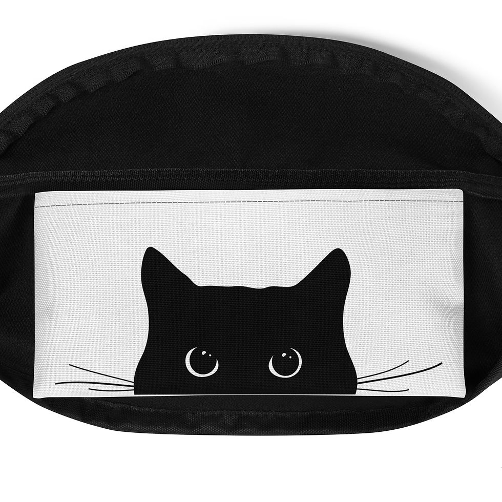 Thumbnail: Autumn Leaves Print Peekaboo Fanny Pack