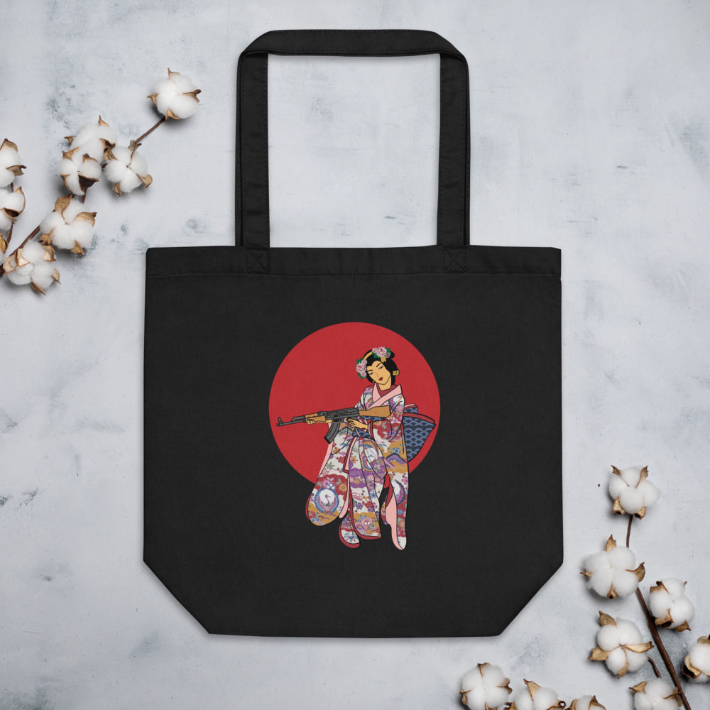 Peaceful Warrior Tote Bag