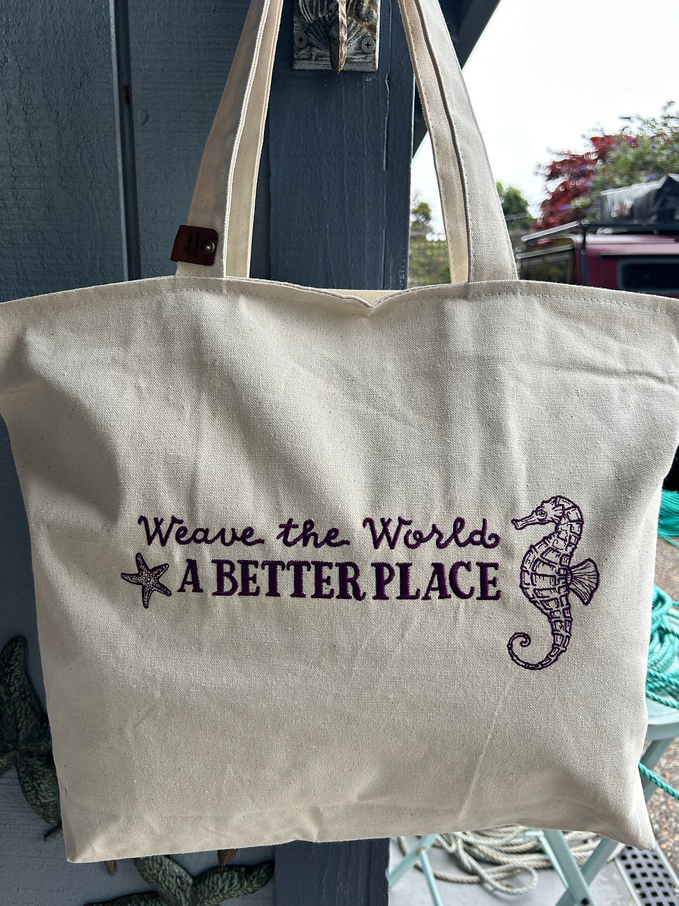 Thumbnail: Weave The World Tote Bag