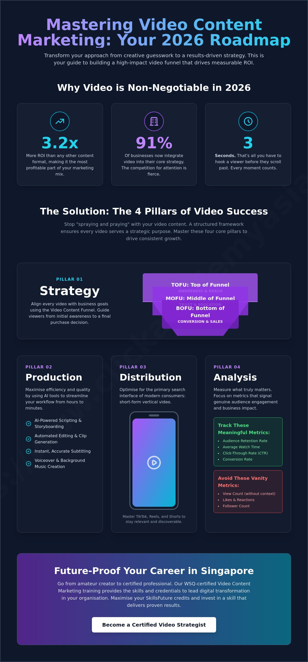 Video content marketing training