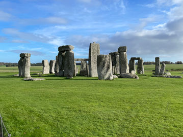 A stone circle at Stonehenge