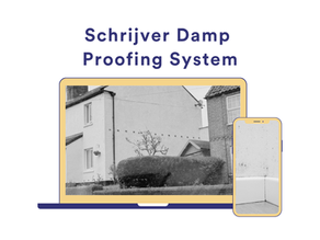 An image of Schrijver Damp Proofing System and the blog title.