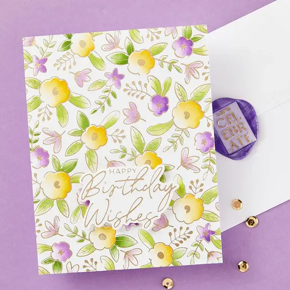 Thumbnail: SPELLBINDERS LET'S CELEBRATE WAX SEAL STAMP FROM THE LET'S CELEBRATE COLLECTION