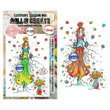 Aall & Create A6 Stamp Sets - Her Body, A Garden
