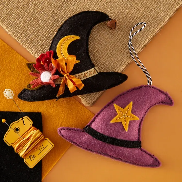 Thumbnail: Felt Charming Witch Hat Etched Dies by Nichol Spohr