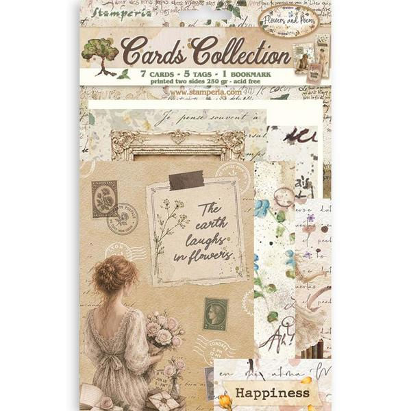 Stamperia Flowers & Poems Cards & Tags