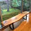 Thumbnail: Bench seat or low set console table, hallway table Raintree Wood 1.8 Meter 180cm
