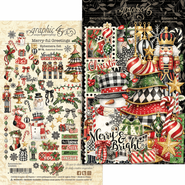 Graphic 45 Ephemera Set
