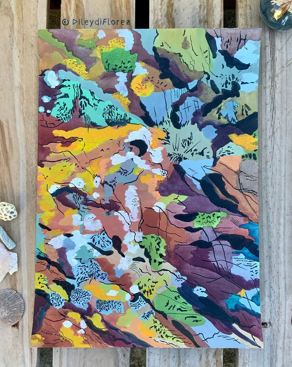 Original Painting Berlengas13