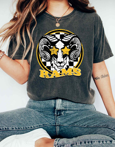 RETRO RAMS HEAD | Vandalia Design Co.