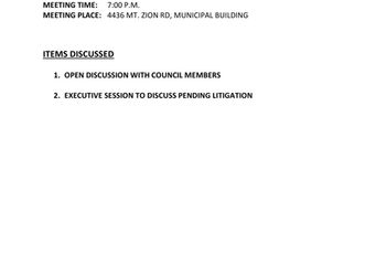 WORK SESSION AGENDA 06/23/26