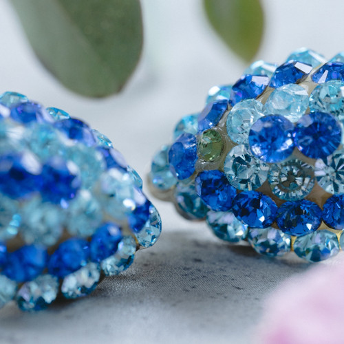 ユニドロイヤリング　ブルー ドロップ ブルー イヤリング | 4sb Jewelry